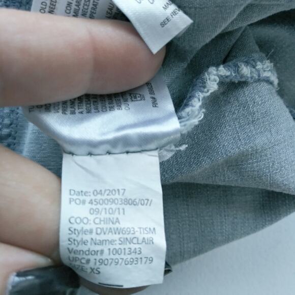 Vintage America Blues Sinclair Blue Embroidered Button Up Shirt Size XS - Picture 11 of 11